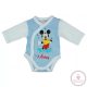 Disney Mickey hosszú ujjú body, 68-as