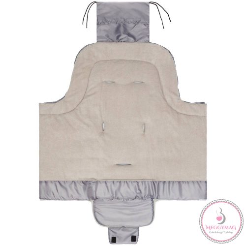 Fillikid bundazsák babakocsiba Eco big 1220-37 ezüst 