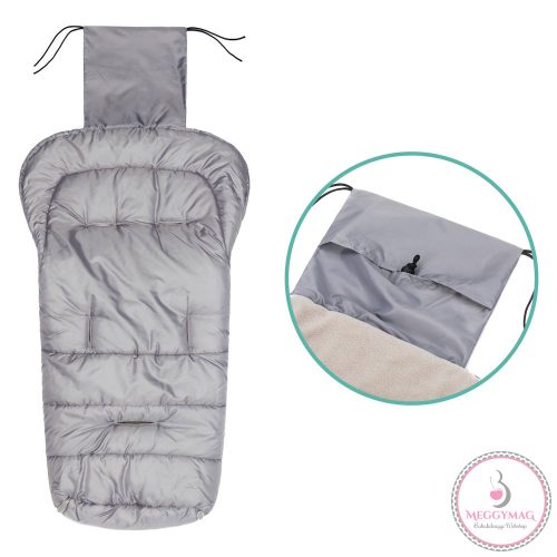 Fillikid bundazsák babakocsiba Eco big 1220-37 ezüst 