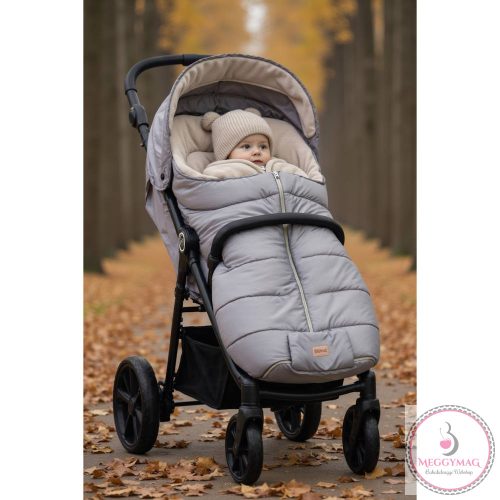 Fillikid bundazsák babakocsiba Eco big 1220-37 ezüst 