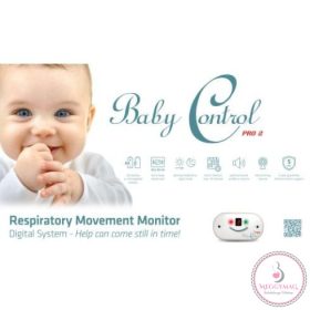   Baby Control Pro 2 légzésfigyelő készülék 28x47 cm 2 lappal, KÉSZLETEN A BOLTBAN!