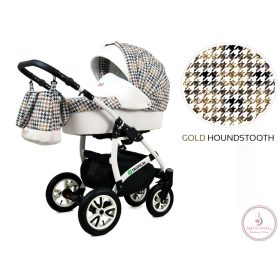 BM Tropical multifunkciós babakocsi, Gold Houndstooth 