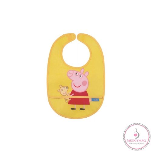Peppa malac pamut előke vízálló réteggel 