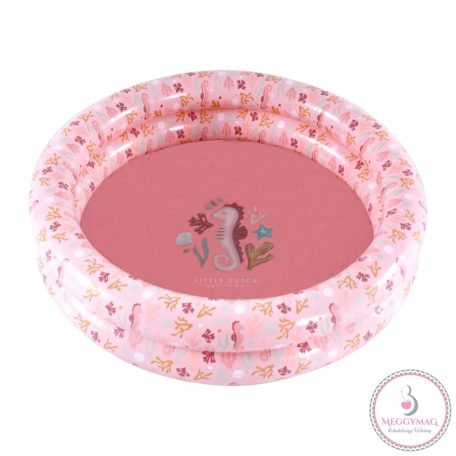 Little Dutch felfújható medence Ocean Dreams pink 80 cm