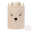NORI prémium játéktároló kosár XL méret 35x45cm BÉZS