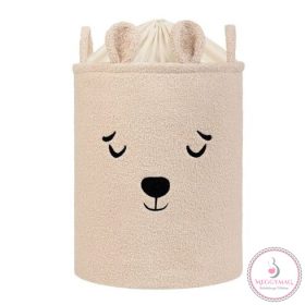 NORI prémium játéktároló kosár XL méret 35x45cm BÉZS