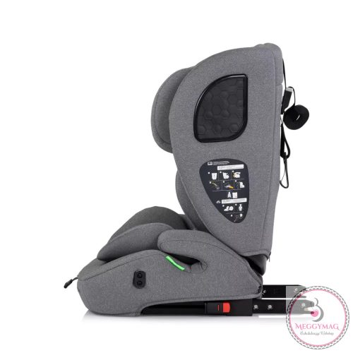 Chipolino Tycoon ISO autósülés Isofix 76-150cm - cloud