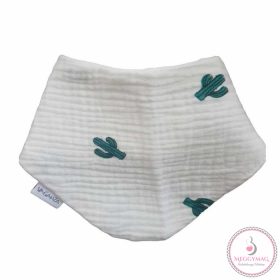 Dupla géz nyálkendő - kaktusz 