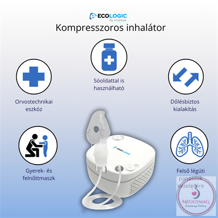 Vivamax Ecologic kompresszoros inhalátor 