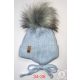 MM prémium kötött téli sapka 34-36 cm (újszülött méret) 