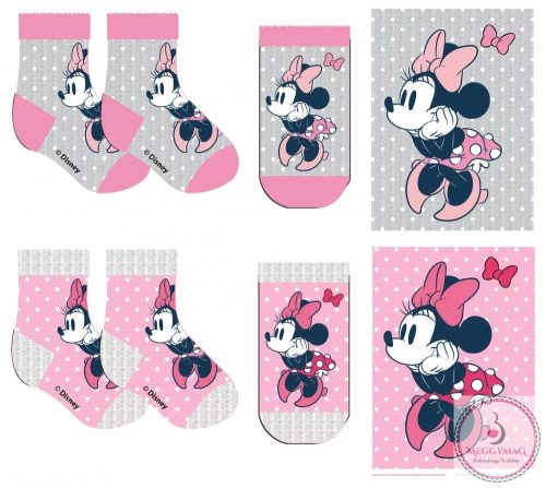 Disney Minnie Baba zokni, rózsaszín, 6-12 hó