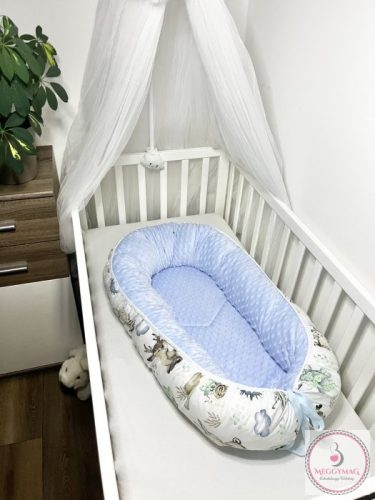 Gyönyörű pamut-minky babaszoba szett Sün Balázs 