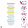 Badabulle ételtároló maxi 5x250ml Fun B004304