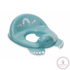 Tega WC szűkítő csúszásgátlós Meteo türkiz 