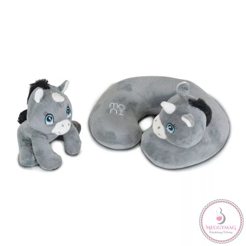 Moni ISAFE autósülés ISIZE és ISOFIX ülésmagasítóvá alakítható 76-150cm SZÜRKE