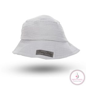 BB Duplagéz nyári halász kalap 74-80 Szürke 