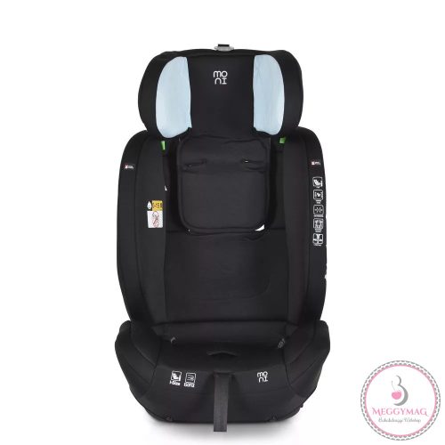 Moni ISAFE autósülés ISIZE és ISOFIX ülésmagasítóvá alakítható 76-150cm KÉK