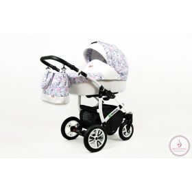 BM Tropical multifunkciós babakocsi, Pastel flamingos