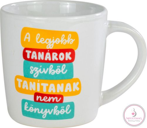 Kerámia bögre, Tanár