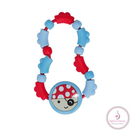 Baby Care csörgő-rágóka - Twist fiús kalóz 