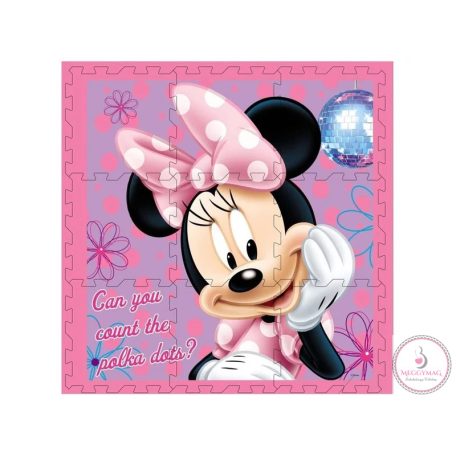 Disney Minnie egér habszivacs 9 db szőnyeg puzzle