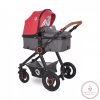 Lorelli Alexa SET babakocsi mózessé alakítható sport résszel - Cherry Red 2021