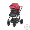 Lorelli Alexa SET babakocsi mózessé alakítható sport résszel - Cherry Red 2021