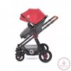 Lorelli Alexa SET babakocsi mózessé alakítható sport résszel - Cherry Red 2021
