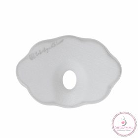  Kikkaboo párna - laposfejűség elleni memóriahabos ergonomikus Airknit felhő szürke