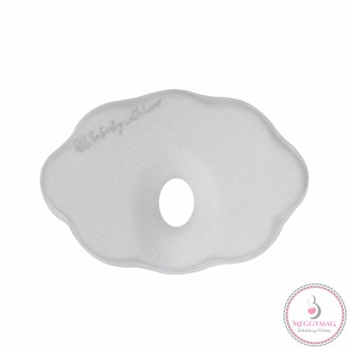 Kikkaboo párna - laposfejűség elleni memóriahabos ergonomikus Airknit felhő szürke
