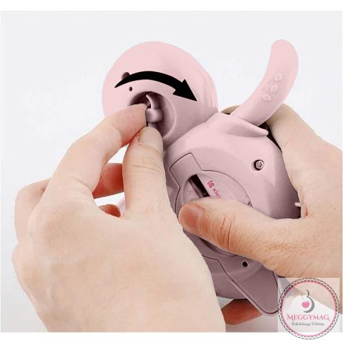 Kikkaboo vízhőmérő Teknős pink