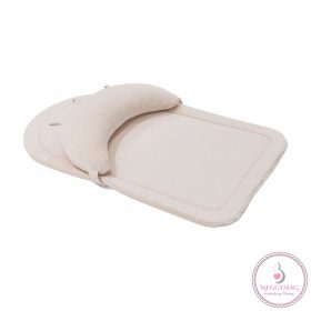   Kikkaboo matrac pocakpárnával memóriahabos játékrögzítő fülekkel Bézs velvet