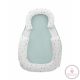 Kikkaboo babapozicionáló memóriahabos hypoallergén legurulás gátlós 60x40x8cm Menta háromszögek