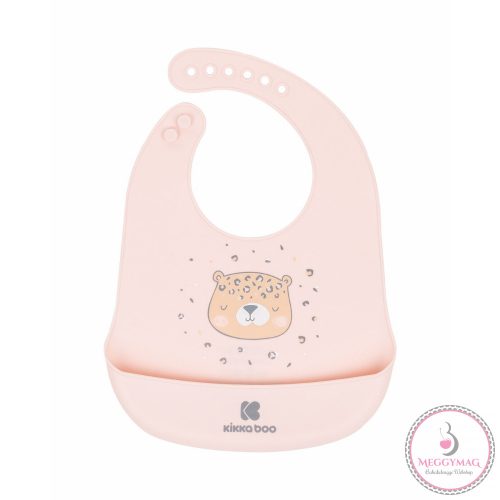 Kikkaboo előke szilikon Savanna Pink