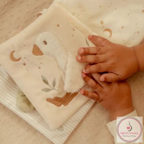 Little Dutch textil babakönyv nagy - Newborn Naturals