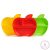 Munchkin osztott tányér szett háromrekeszes Lil Apple 3db 6hó
