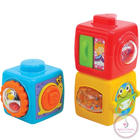 Playgo: ABC aktív kockák