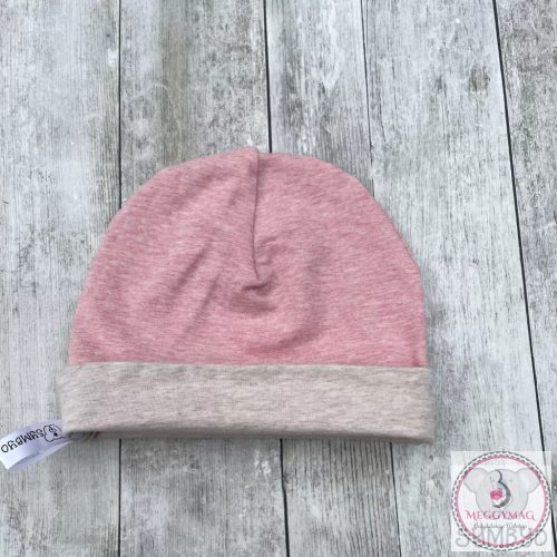 Symbyo Fordíts ki! sapka, Csipkerózsa-Bézs 50-55 cm-es fejkörmérethez