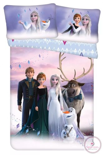 Disney Jégvarázs Winter Wonderland Gyerek ágyneműhuzat 100×135cm, 40×60 cm