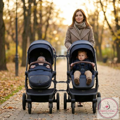 TWINX állítható univerzális babakocsi csatlakoztató 3db - készíts iker babakocsit egyszerűen! :)