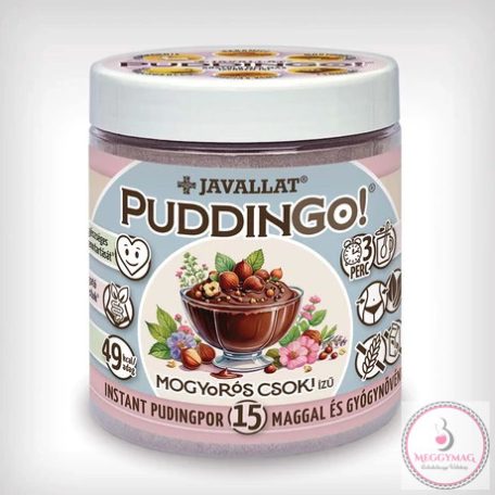 PUDDINGO!® Mogyorós csoki ízű instant pudingpor