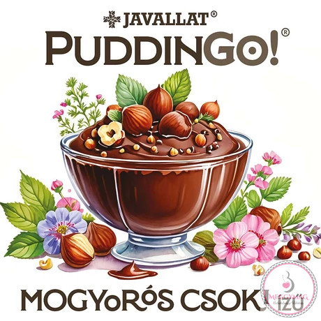 PUDDINGO!® Mogyorós csoki ízű instant pudingpor