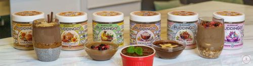 PUDDINGO!® Mogyorós csoki ízű instant pudingpor