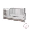Lorelli MiniMax kombi ágy 72x190 - White / Artwood 