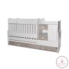 Lorelli MiniMax kombi ágy 72x190 - White / Artwood 