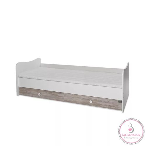Lorelli MiniMax kombi ágy 72x190 - White / Artwood 