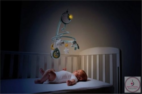 Chicco zenélő forgó Next 2 Dreams - éjszakai fény kék