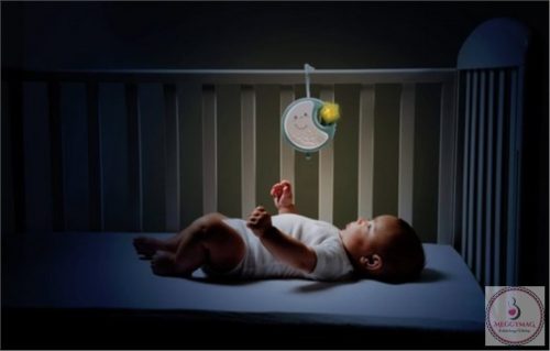 Chicco zenélő forgó Next 2 Dreams - éjszakai fény kék