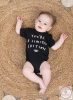 DRK "You're a limited edition" mintával nyomott rövid ujjú baba body