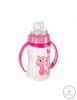 Tanulópohár puha ivócsőrrel 320 ml 6 h+ Cute Animals rózsaszín